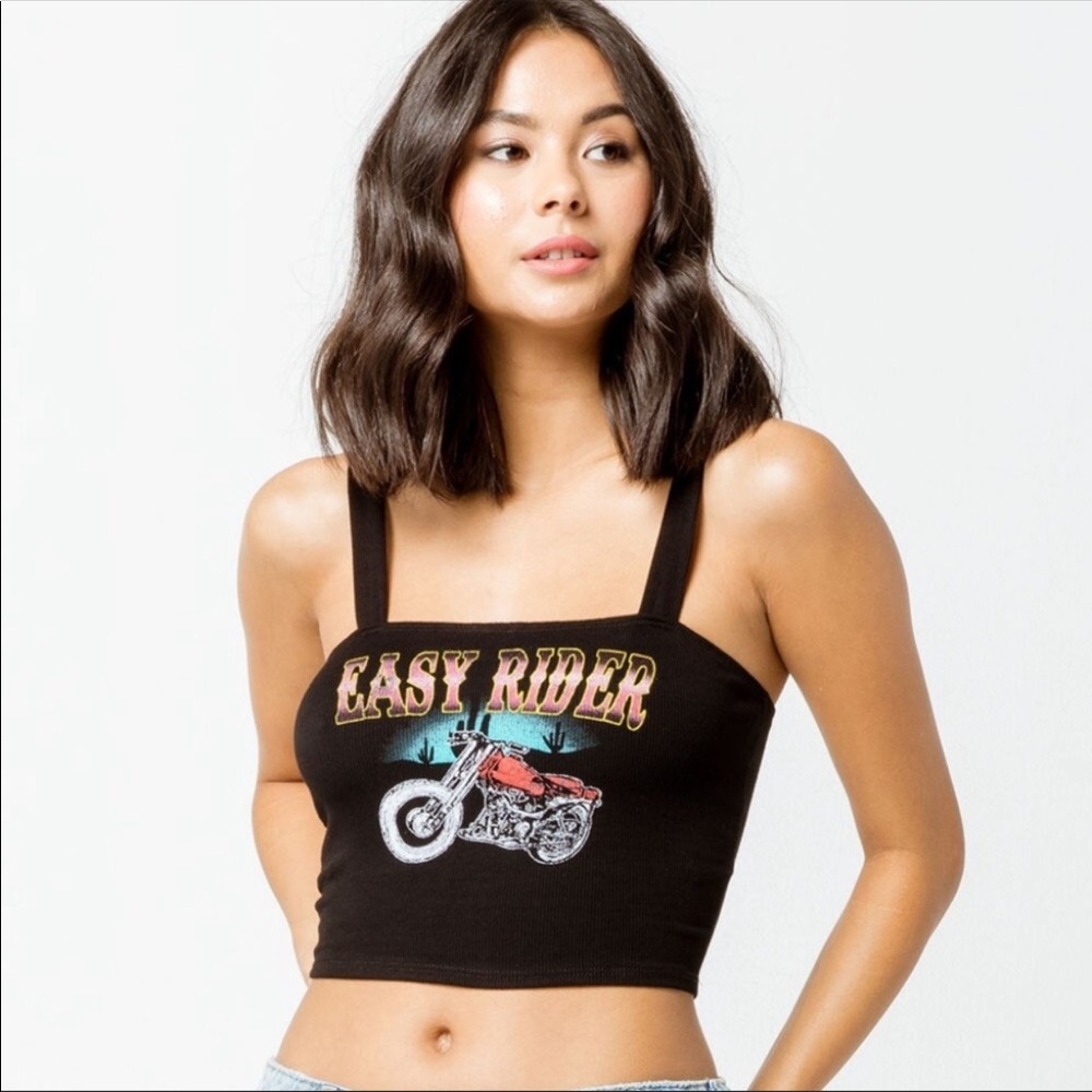 Easy rider crop top
